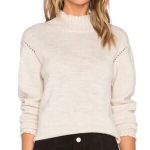 Alexa Chung X AG Scotland Wool Sweater
In Pearl